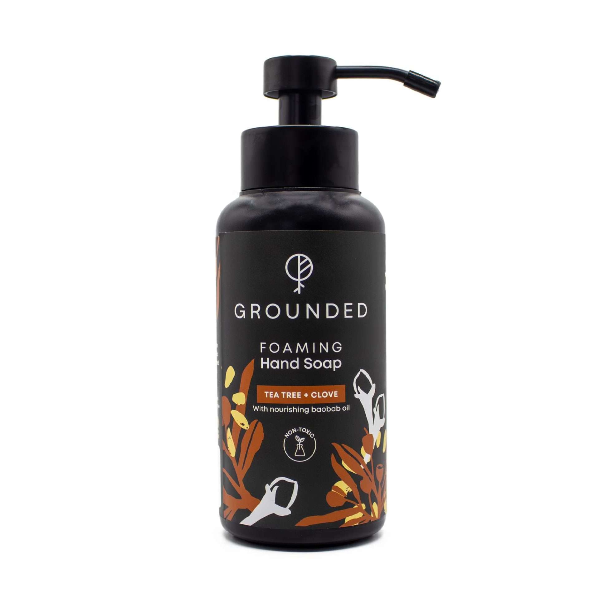 Grounded - Hand Soap Tea Tree Clove 500ml scaled Foaming Hand Soap