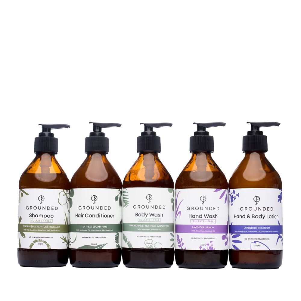 Grounded - 300ML BUNDLE 1 Personal Care Starter Bundle – 300ml