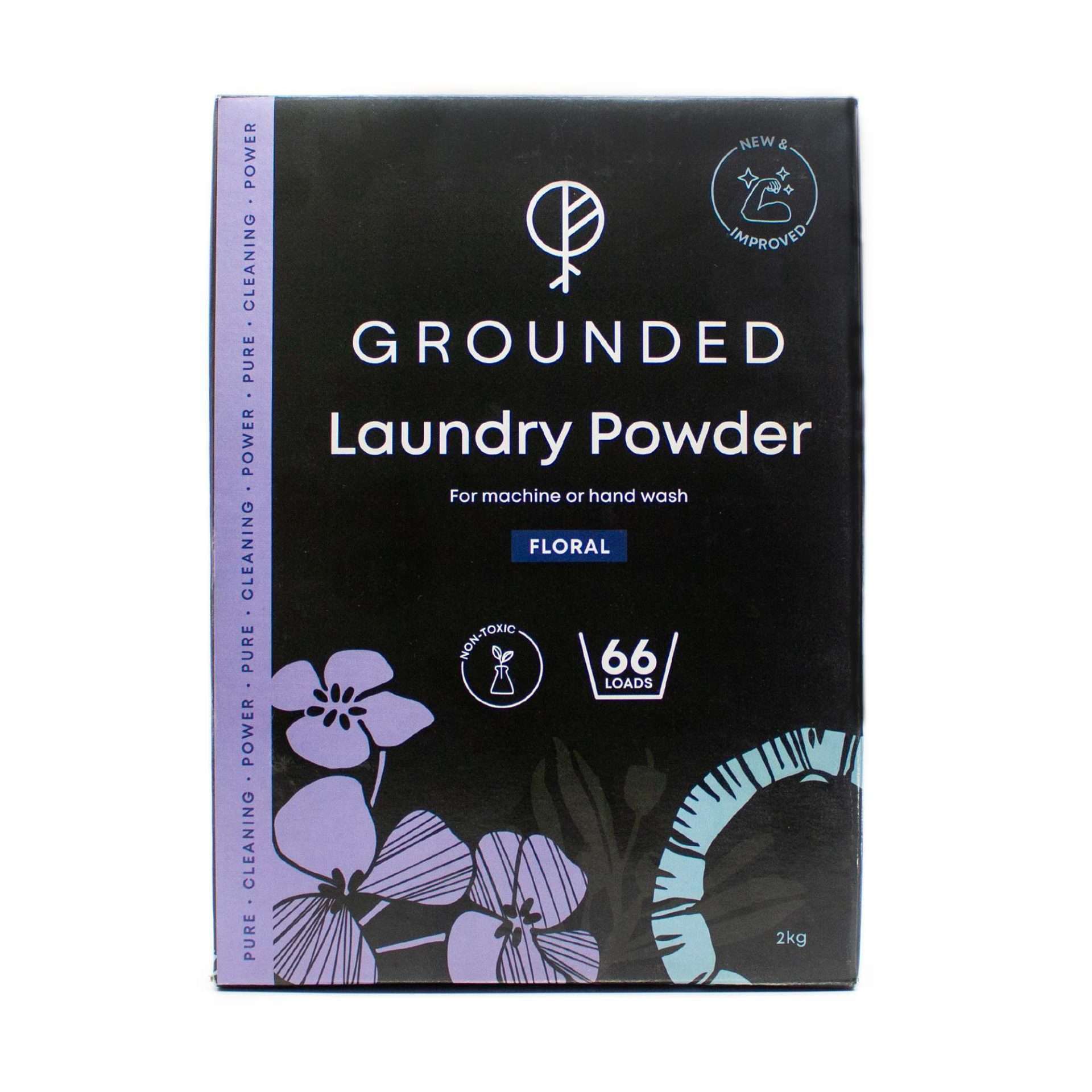 Grounded - Laundry Powder 2kg Floral scaled Laundry Powder - Image 3