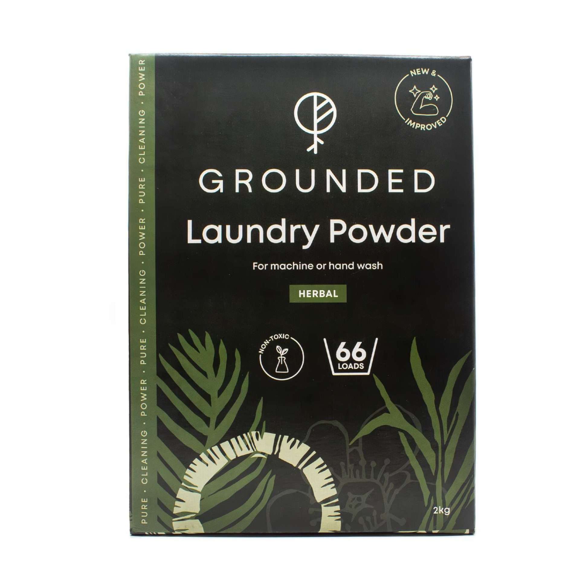 Grounded - Laundry Powder 2kg Herbal 1 1 scaled laundry powder