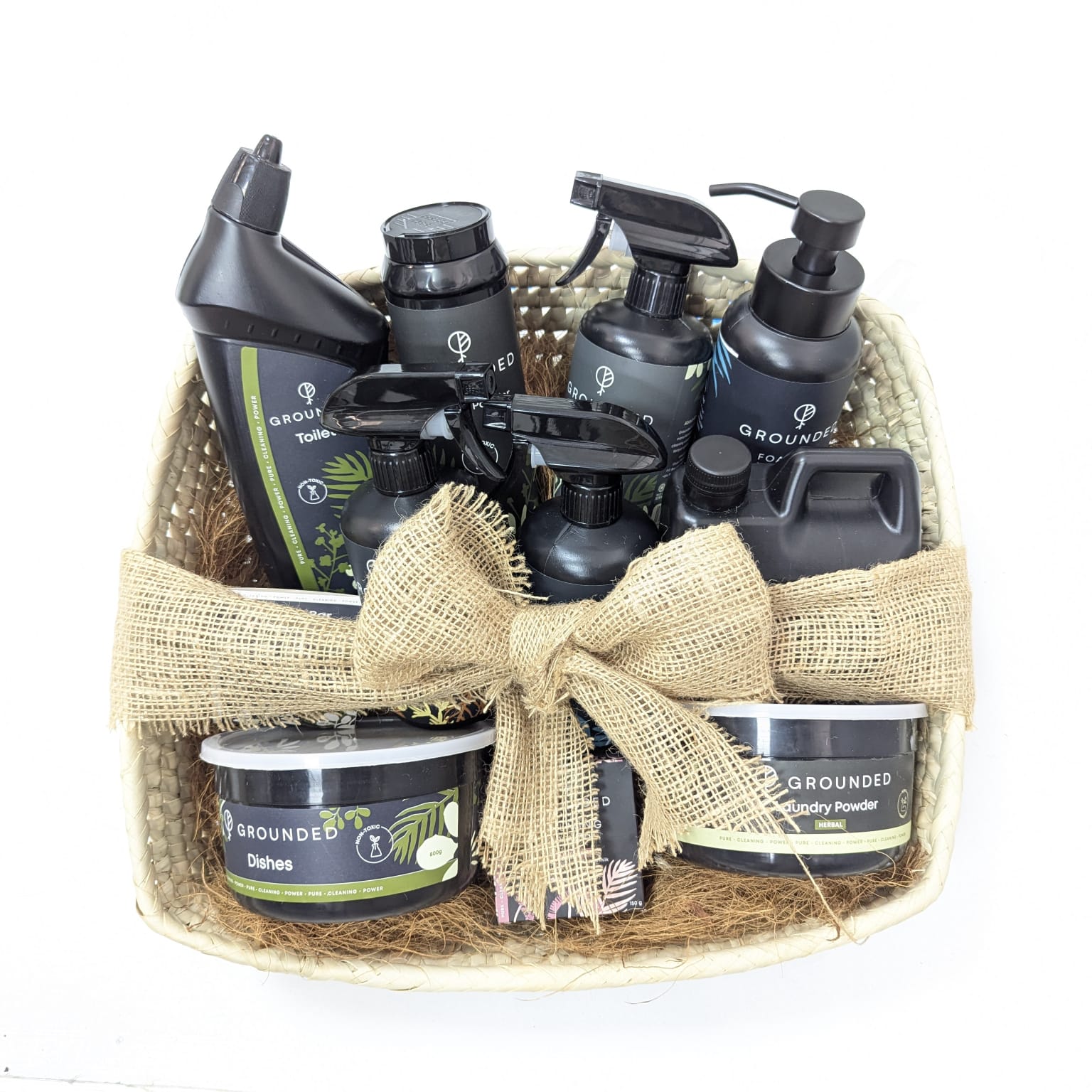 Grounded - Home Cleaning Starter Large Gift Hamper Main Home Cleaning Starter Large Gift Hamper