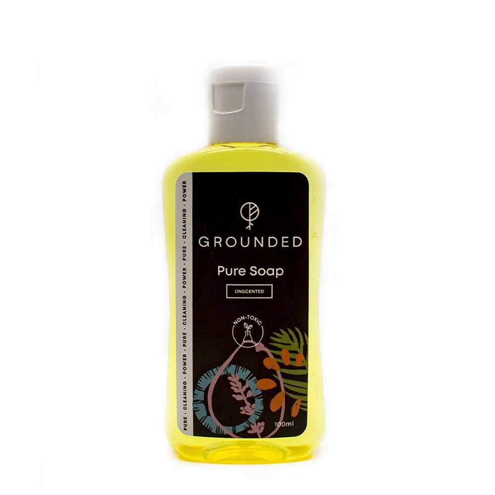 Grounded - Pure SoapUnscented100ml Pure Kenyan Castile Soap - Image 2