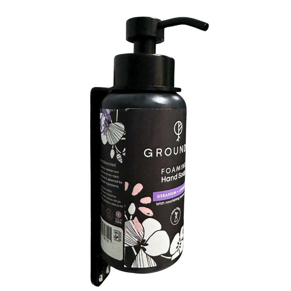 Grounded - Slim Bracket Mounted Foaming Hand Soap Dispenser & Bracket